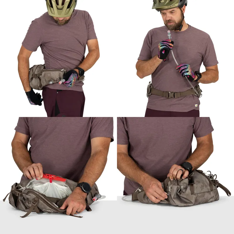 Osprey Seral 7 Waist Pack - Raven Black-11