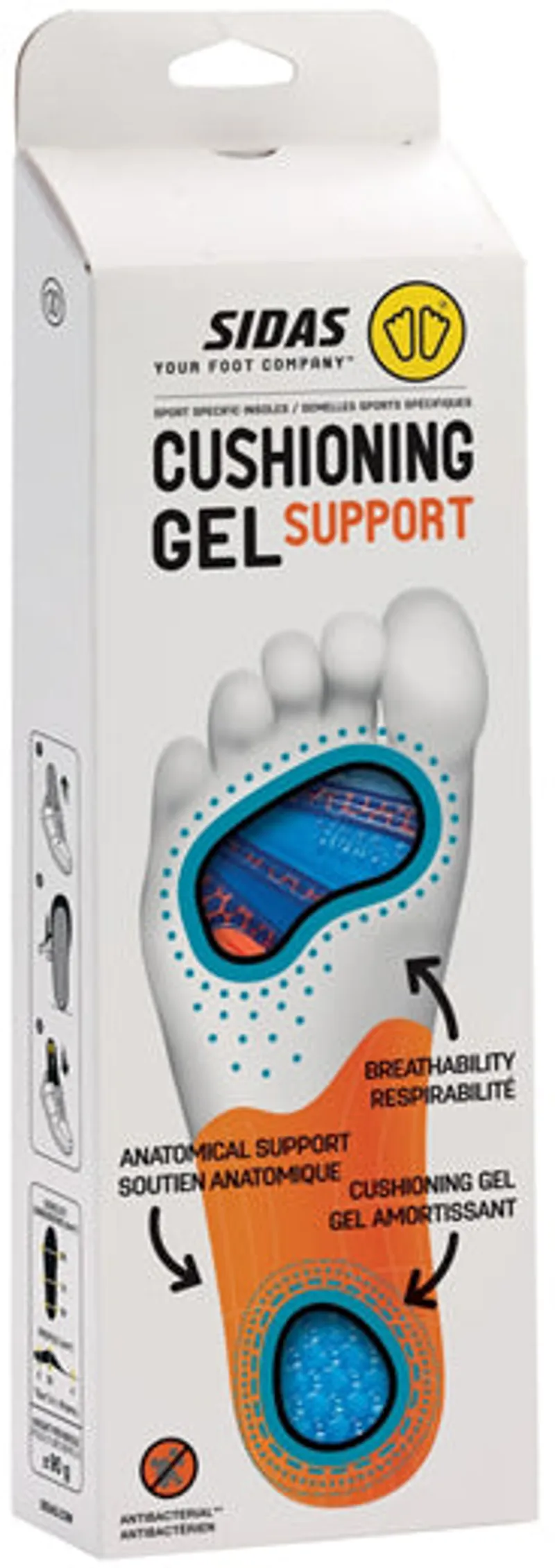Sidas Cushioning Gel Support Insoles-3