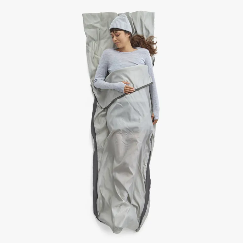 Sea To Summit Silk Blend Sleeping Bag Liner - Rectangular - With Pillow Sleeve-2