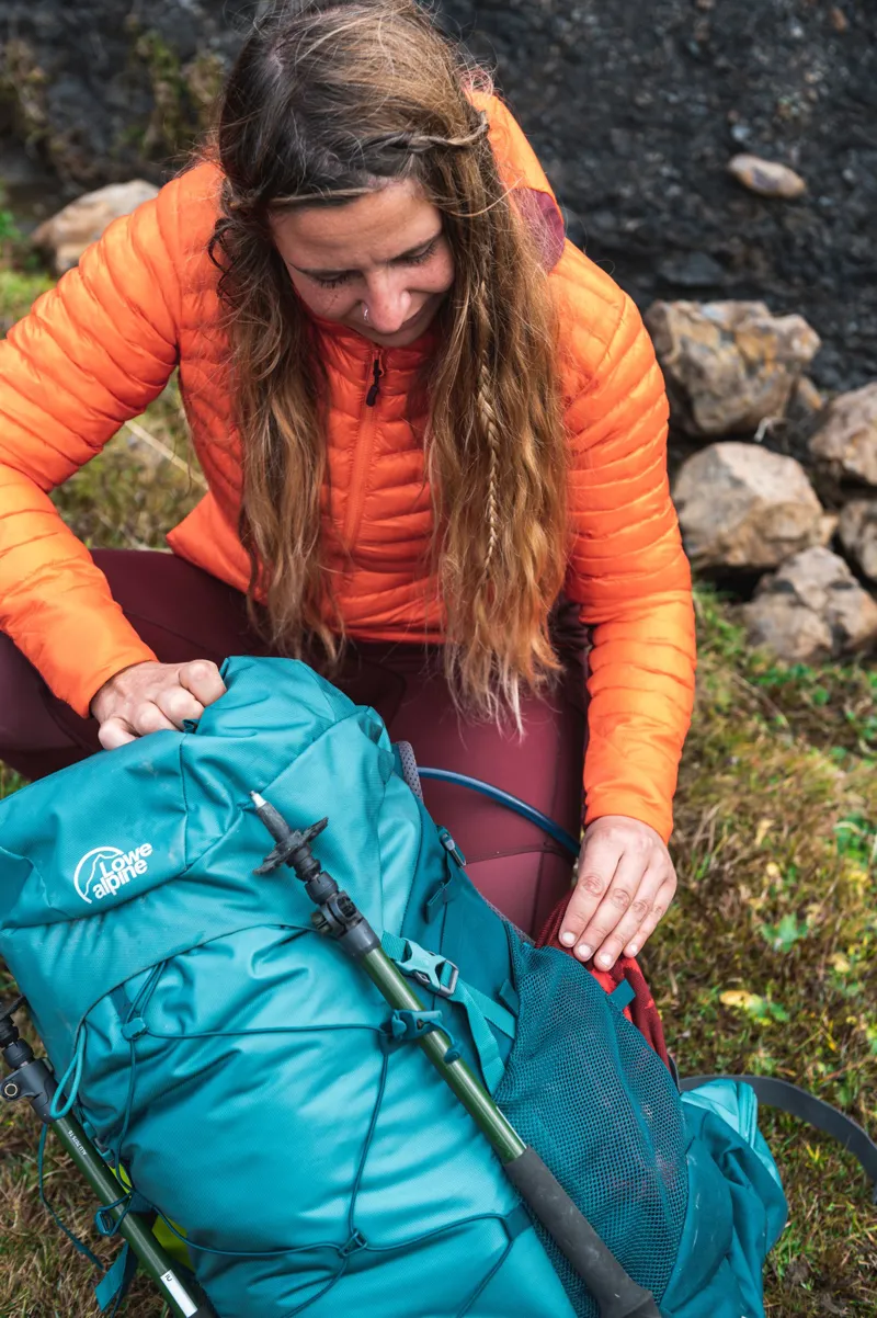 Lowe Alpine Womens Sirac ND40 Rucksack - Sagano Green-Storm Green-10