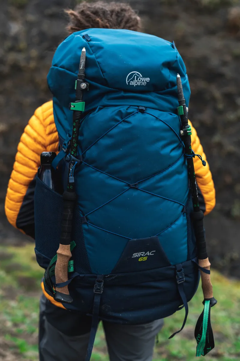 Lowe Alpine Sirac 65 Rucksack - Ebony-8