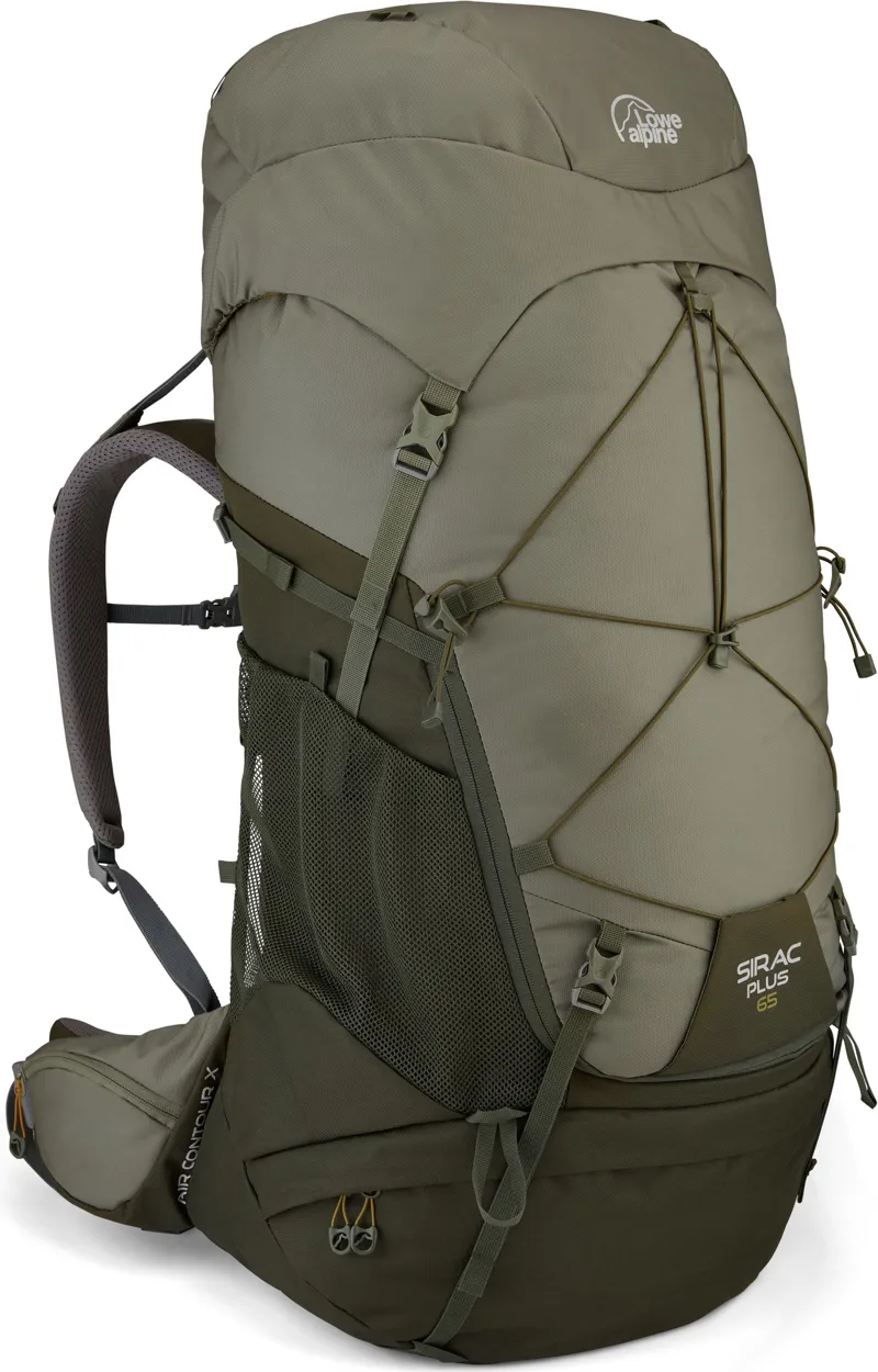 Lowe Alpine Sirac Plus 65 Rucksack - Light Khaki-Army