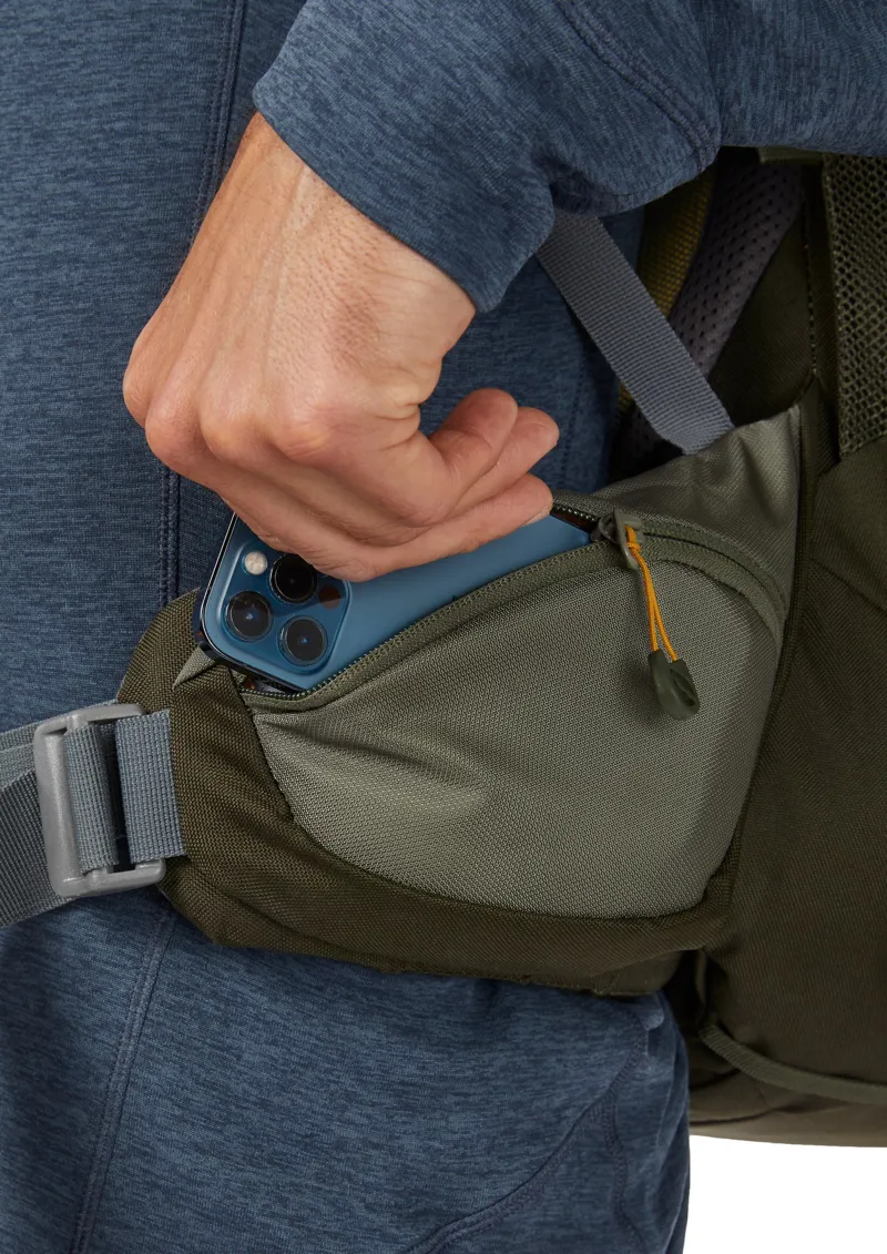 Lowe Alpine Sirac Plus 65 Rucksack - Light Khaki-Army-5