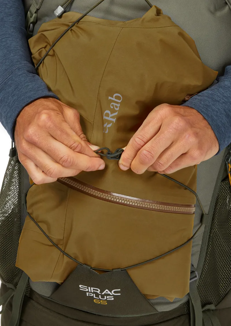 Lowe Alpine Sirac Plus 65 Rucksack - Light Khaki-Army-9