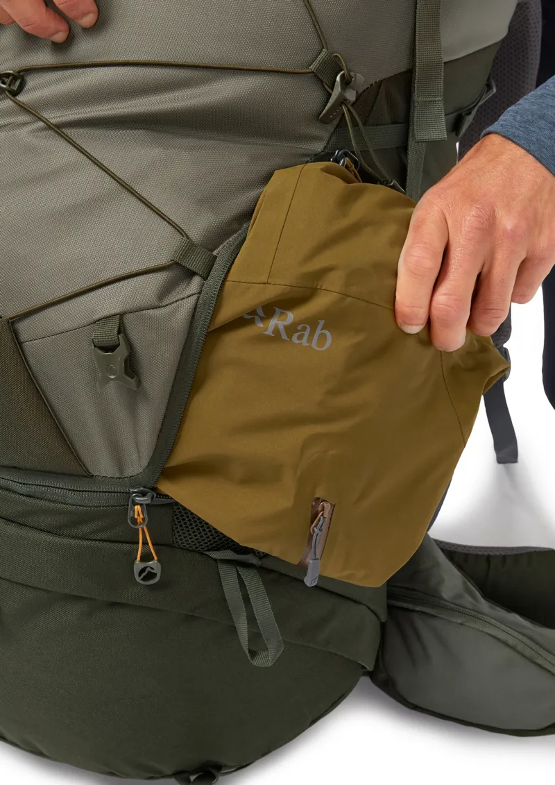 Lowe Alpine Sirac Plus 65 Rucksack - Light Khaki-Army-10