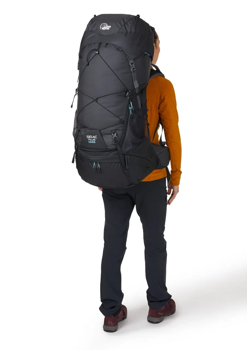 Lowe Alpine Womens Sirac Plus ND65 Rucksack - Ebony-3