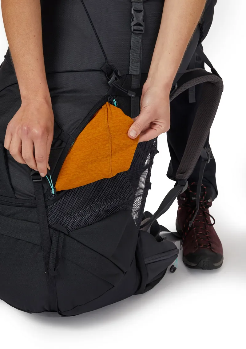 Lowe Alpine Womens Sirac Plus ND65 Rucksack - Ebony-11