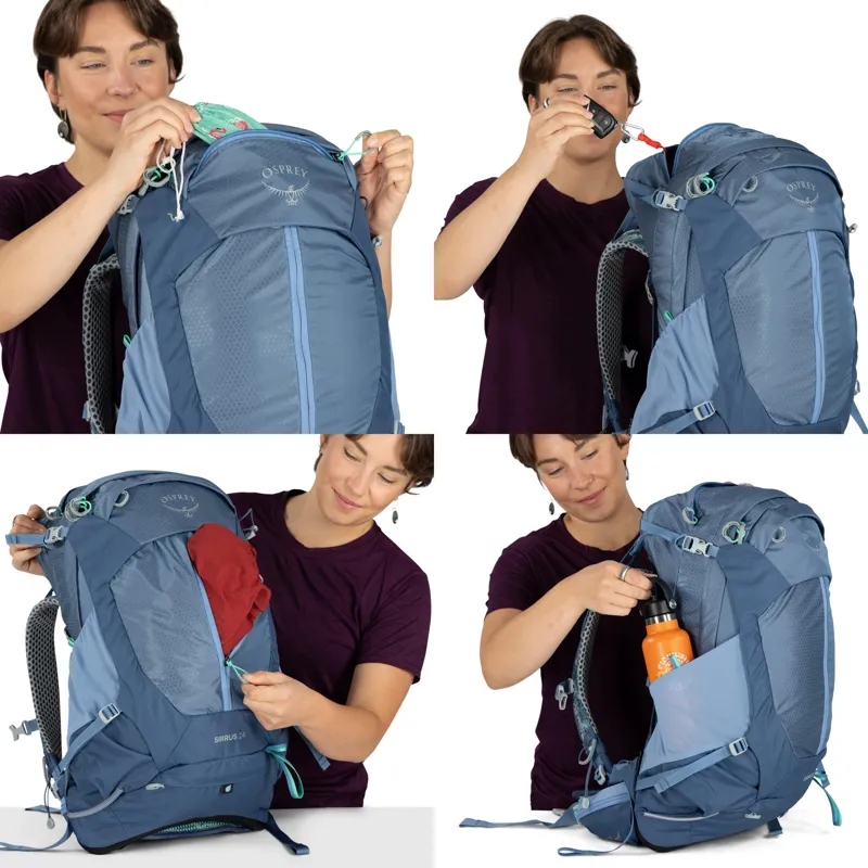 Osprey Womens Sirrus 24 Rucksack - Medium Grey-5