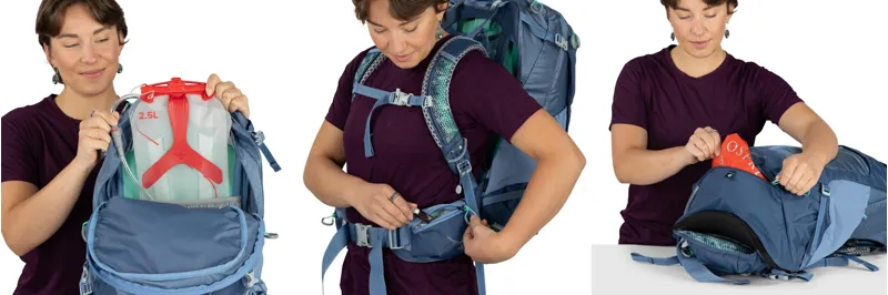 Osprey Womens Sirrus 24 Rucksack - Medium Grey-6