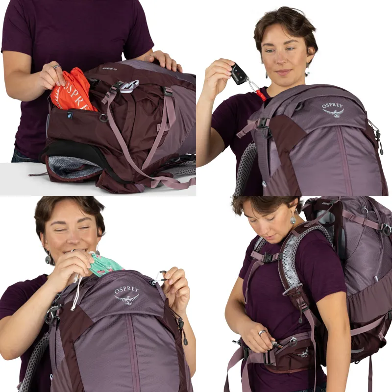 Osprey Womens Sirrus 34 Rucksack - Medium Grey-5