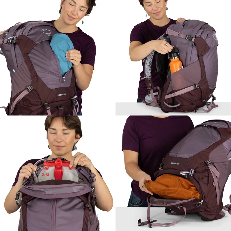 Osprey Womens Sirrus 34 Rucksack - Medium Grey-7