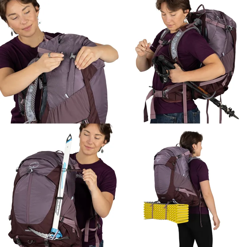 Osprey Womens Sirrus 34 Rucksack - Medium Grey-6