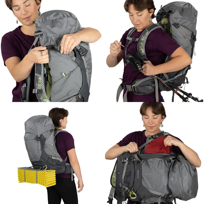 Osprey Womens Sirrus 36 Rucksack - Medium Grey-6
