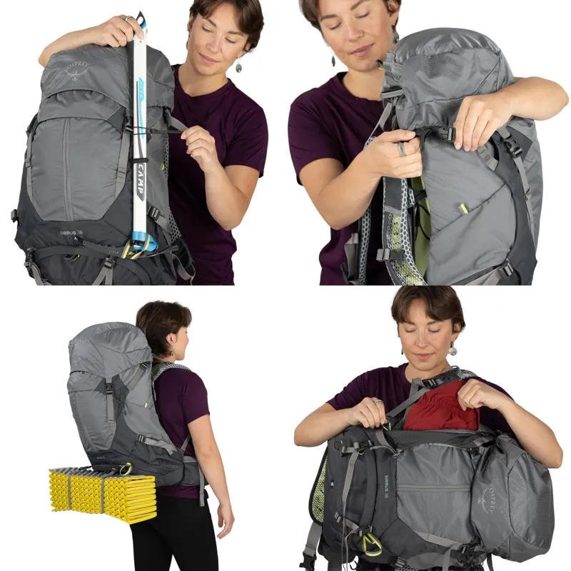 Osprey Womens Sirrus 36 Rucksack - Medium Grey-5