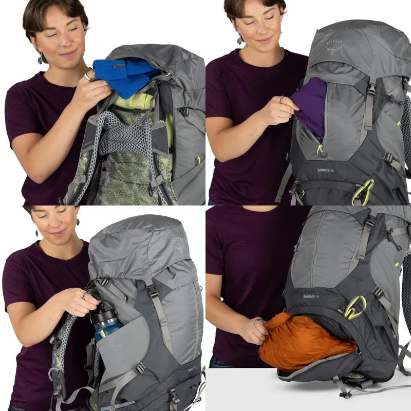 Osprey Womens Sirrus 36 Rucksack - Medium Grey-8