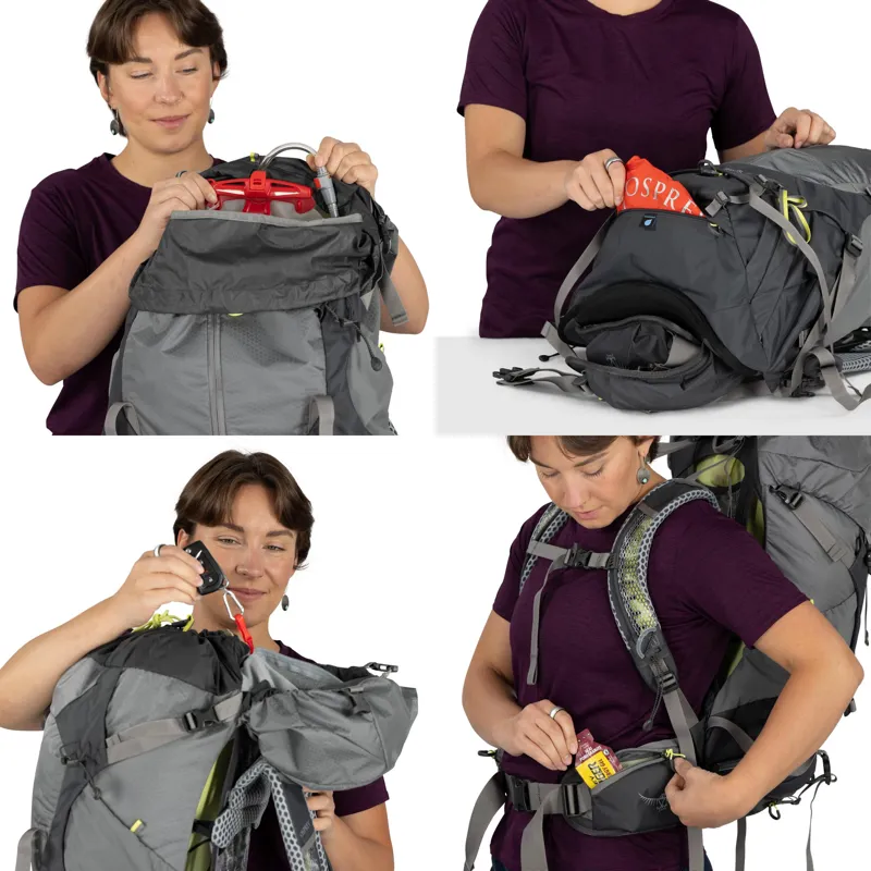 Osprey Womens Sirrus 36 Rucksack - Medium Grey-7