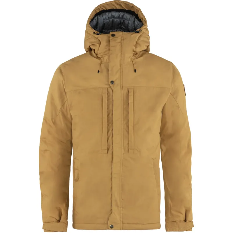 Fjallraven Mens Skogso Padded Jacket - Buckwheat Brown