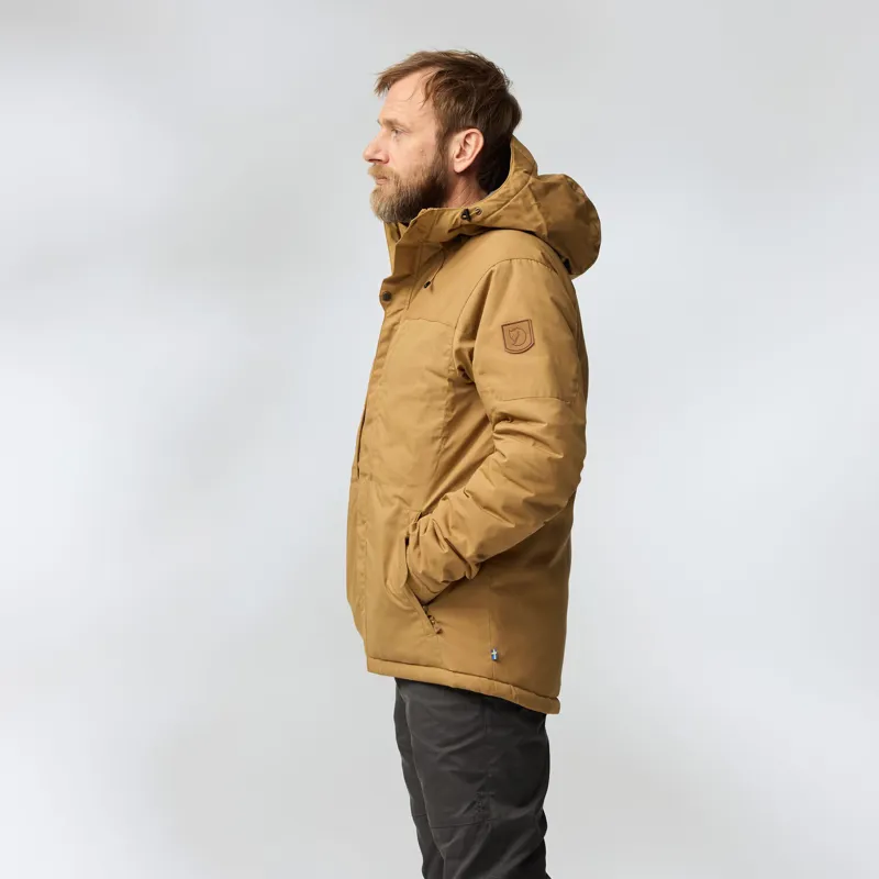 Fjallraven Mens Skogso Padded Jacket - Buckwheat Brown-4