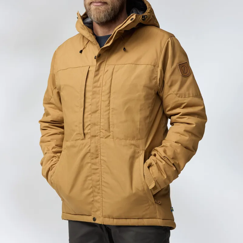 Fjallraven Mens Skogso Padded Jacket - Dark oak-6