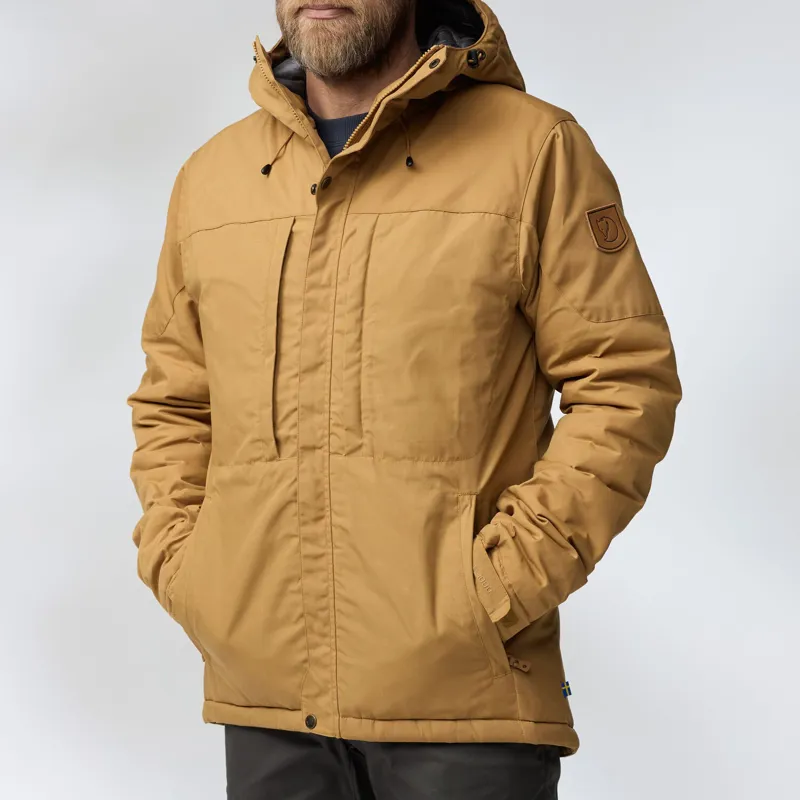 Fjallraven Mens Skogso Padded Jacket - Buckwheat Brown-6