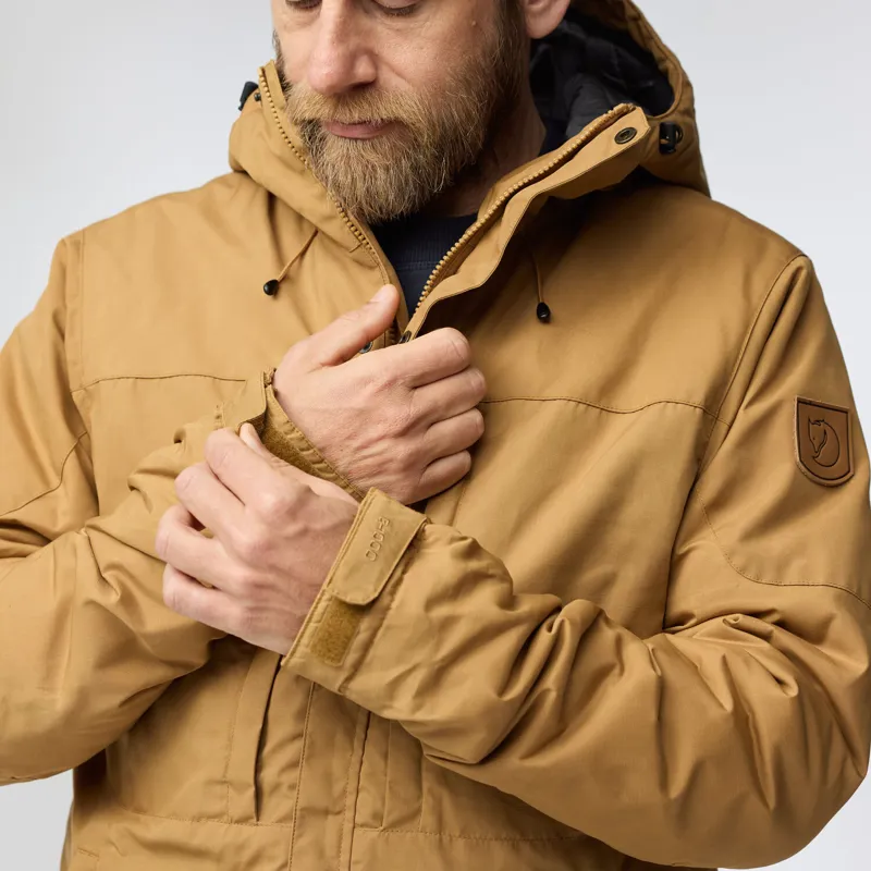 Fjallraven Mens Skogso Padded Jacket - Black Oak-9