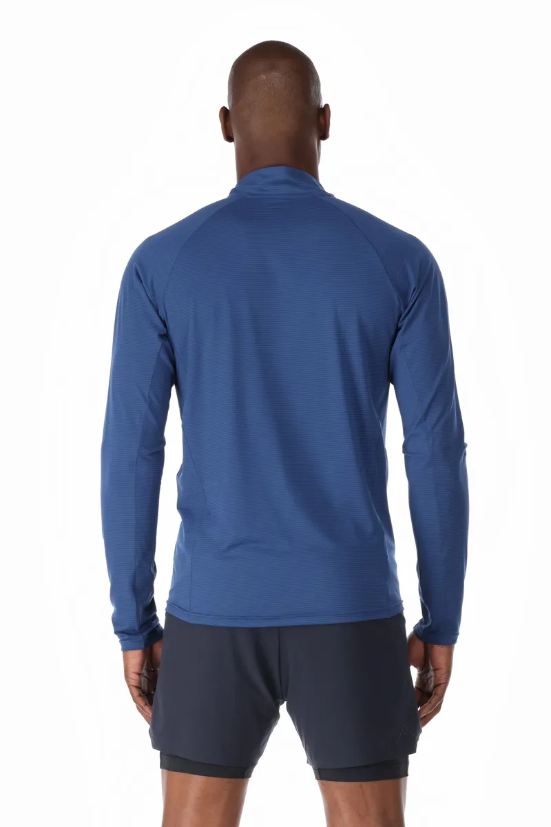 Rab Mens Sonic LS Zip - Nightfall Blue-2