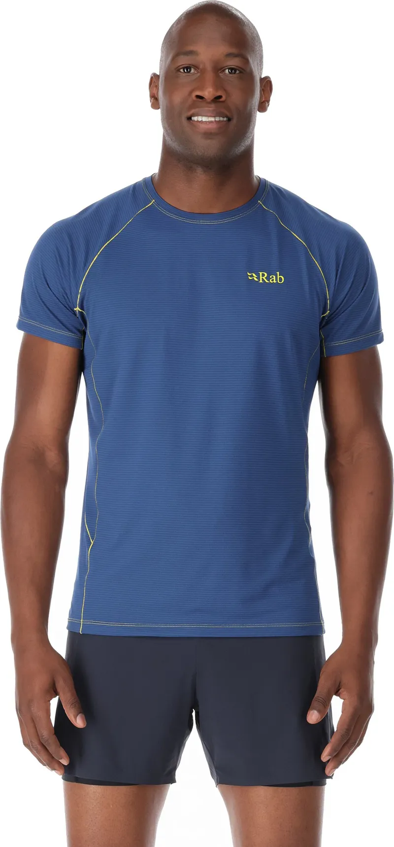 Rab Mens Sonic Short Sleeved Tee - Nightfall Blue-2