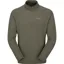 Rab Mens Sonic Long Sleeved Zip-Tee - Light Khaki