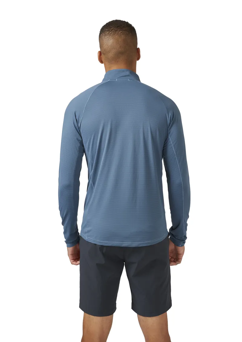 Rab Mens Sonic LS Zip - Orion Blue-3
