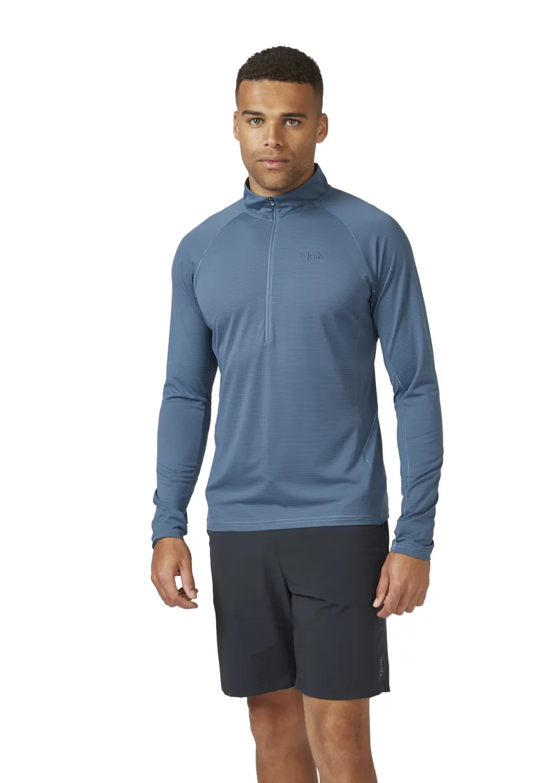 Rab Mens Sonic LS Zip - Orion Blue-2