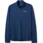 Rab Mens Sonic Long Sleeved Zip-Tee - Tempest Blue