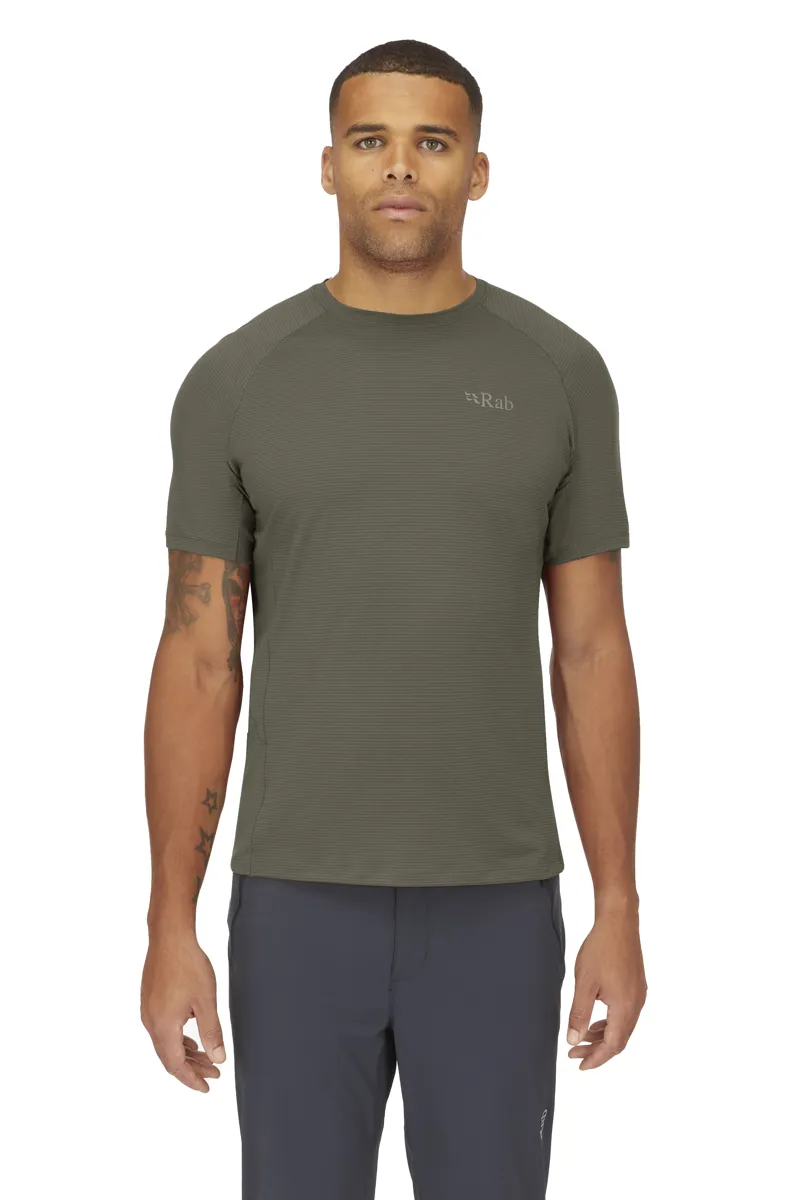 Rab Mens Sonic Tee - Light Khaki-2