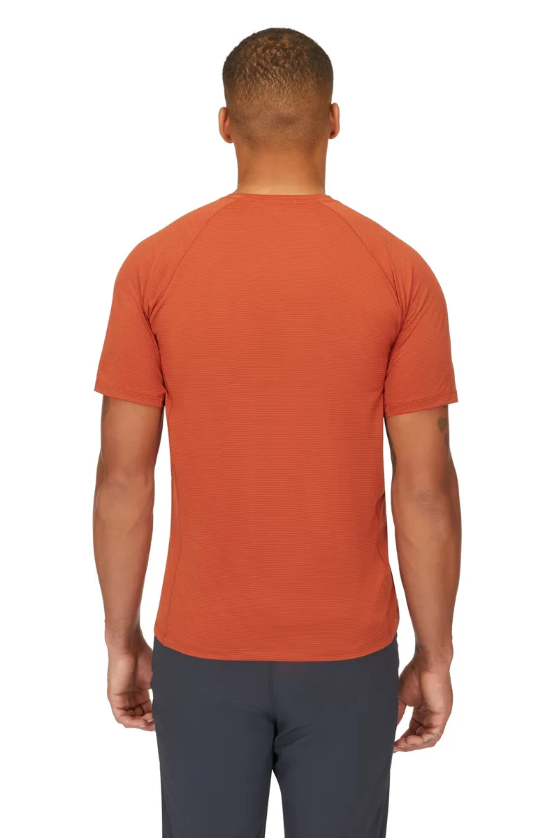 Rab Mens Sonic Tee - Red Clay-3