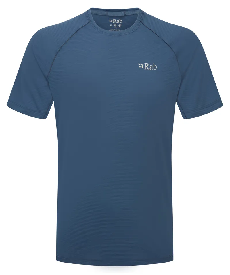 Rab Mens Sonic Tee - Tempest Blue