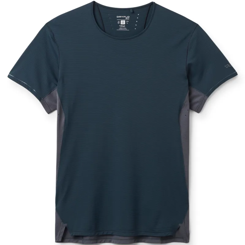 Rab Mens Sonic Ultra Tee - Beluga-Graphene