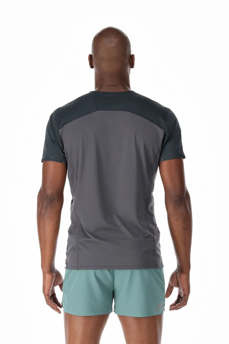 Rab Mens Sonic Ultra Tee - Light Zinc-Graphene-2