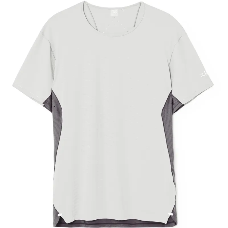 Rab Mens Sonic Ultra Tee - Light Zinc-Graphene