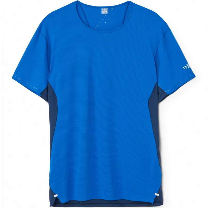 Rab Mens Sonic Ultra Tee - Maya Blue-Tempest Blue