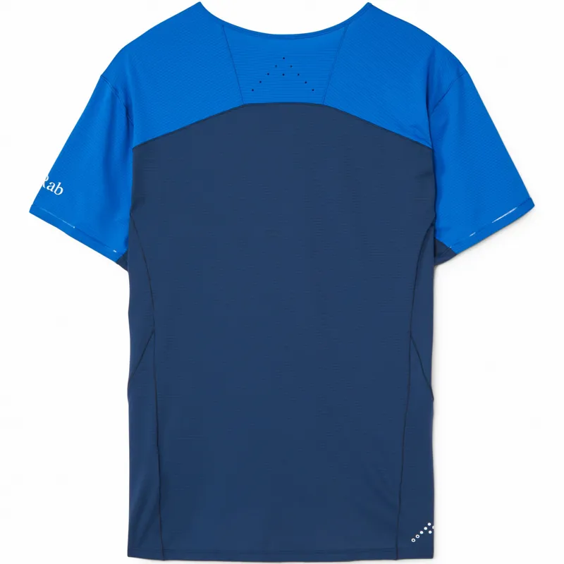 Rab Mens Sonic Ultra Tee - Maya Blue-Tempest Blue-1