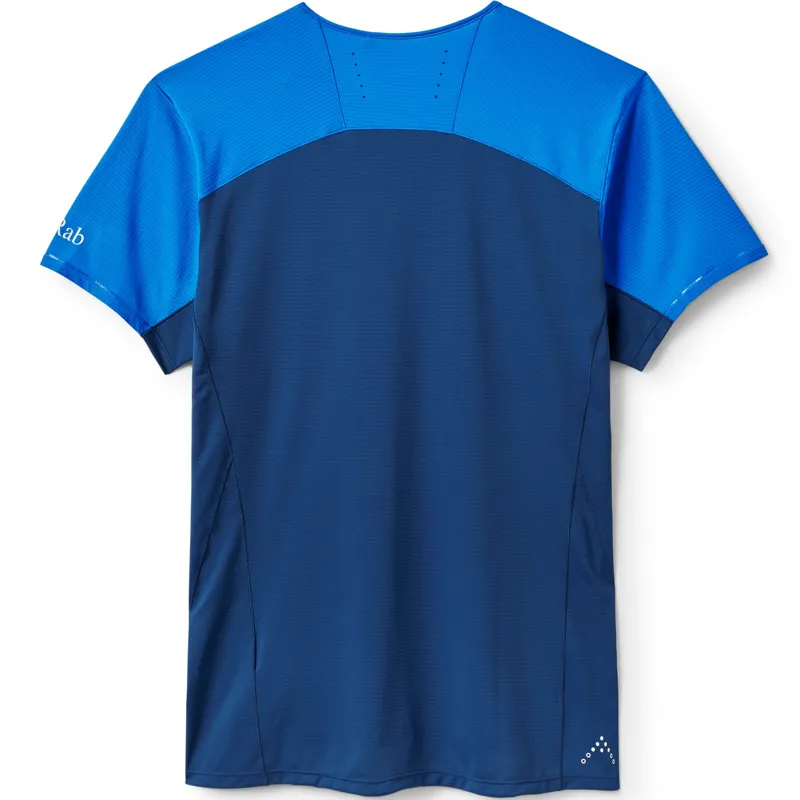 Rab Mens Sonic Ultra Tee - Maya Blue-Tempest Blue-1