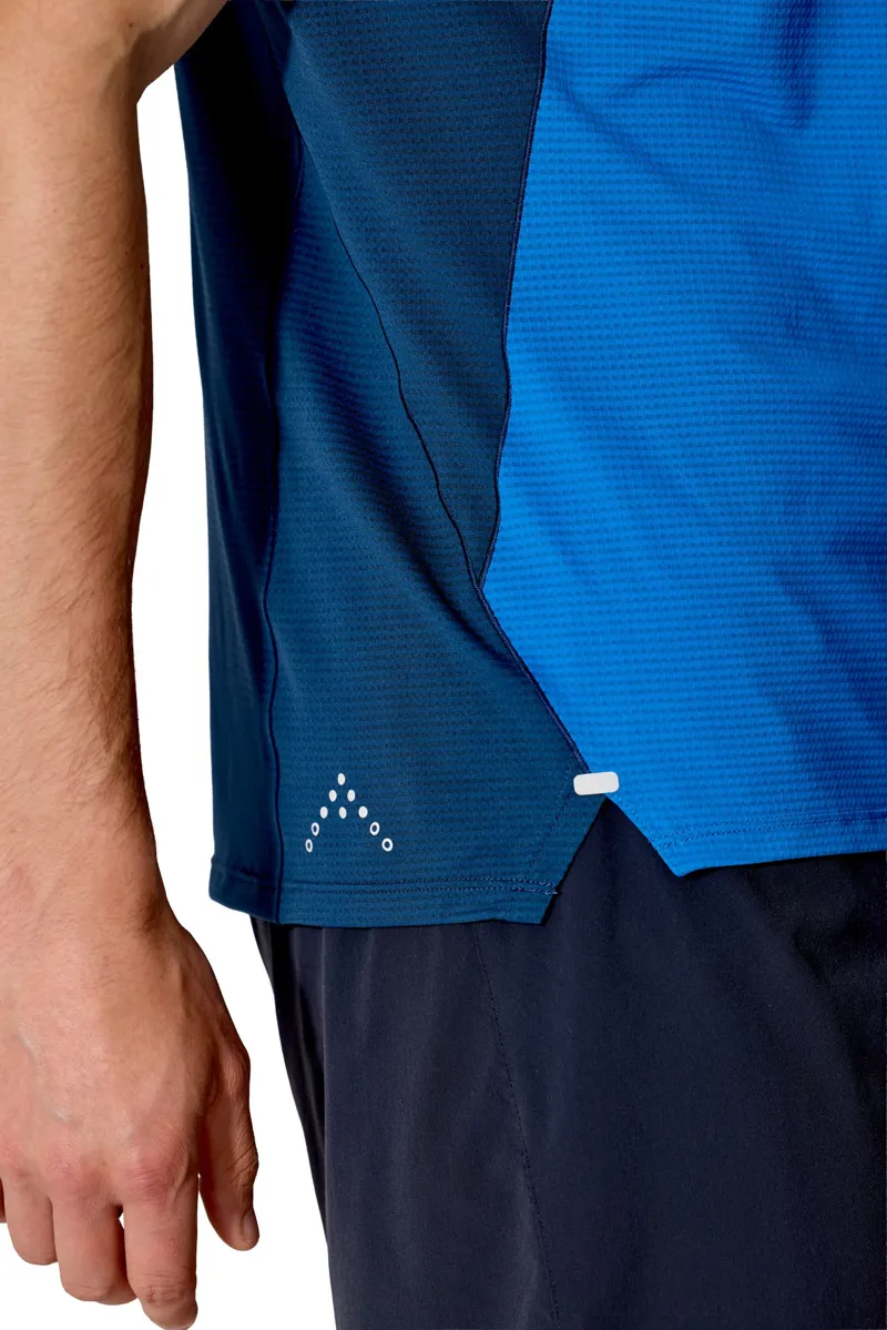 Rab Mens Sonic Ultra Tee - Maya Blue-Tempest Blue-9