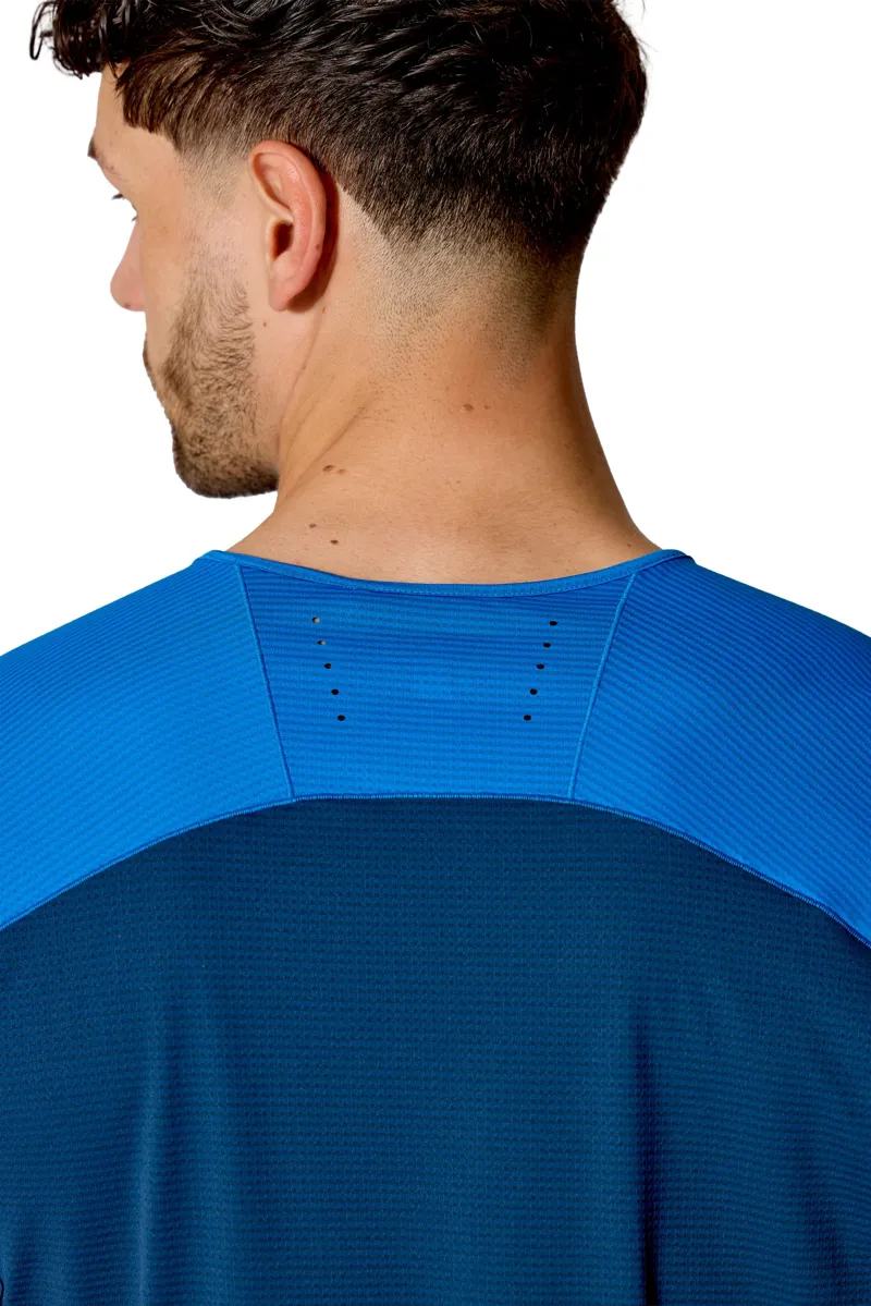 Rab Mens Sonic Ultra Tee - Maya Blue-Tempest Blue-10