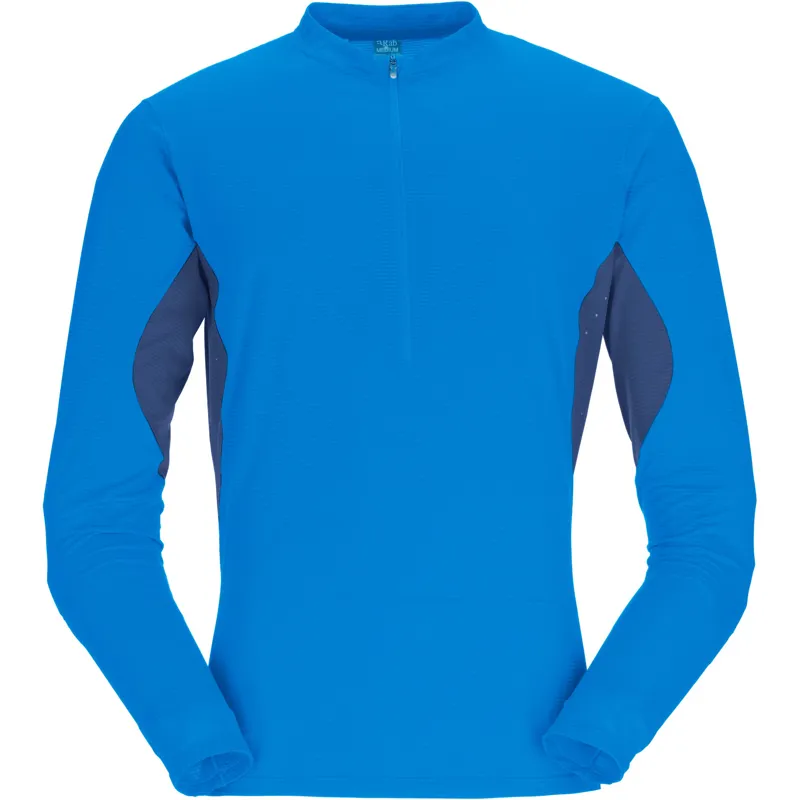 Rab Mens Sonic Ultra Zip-Tee - Maya Blue-Tempest Blue