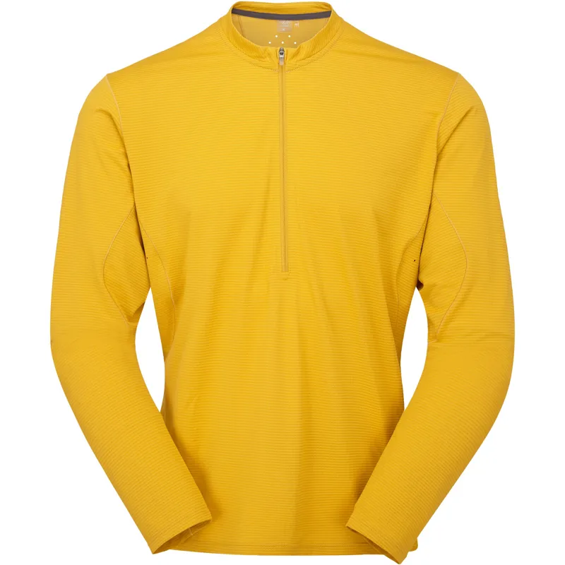 Rab Mens Sonic Ultra Zip-Tee - Sahara
