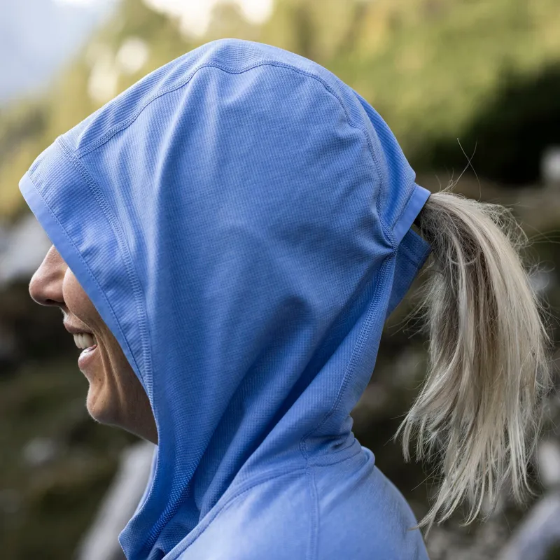 Fjallraven Womens Abisko Sun-Hoodie - Ultramarine-11