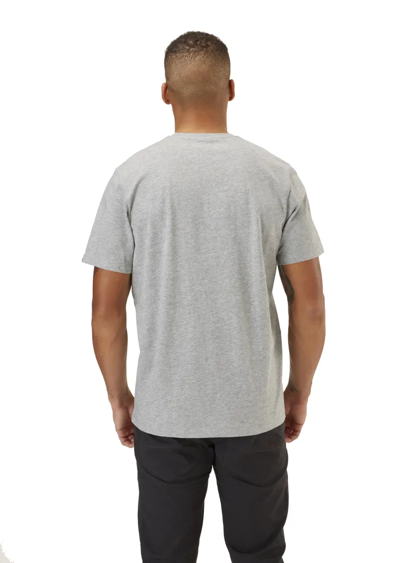 Rab Mens Stance Logo Tee - Grey Marl-3