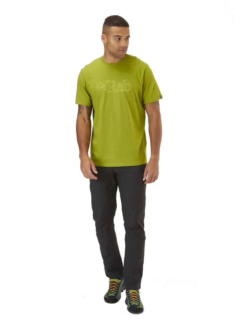 Rab Mens Stance Sketch Tee - Aspen Green-1