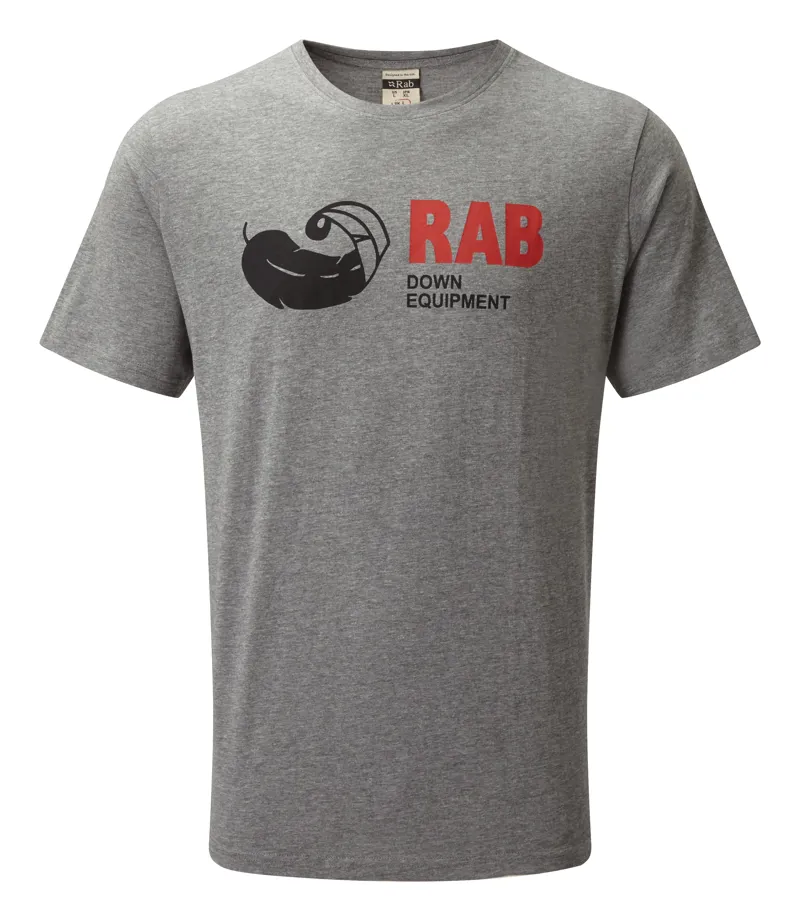 Rab Mens Stance Vintage Tee - Grey Marl