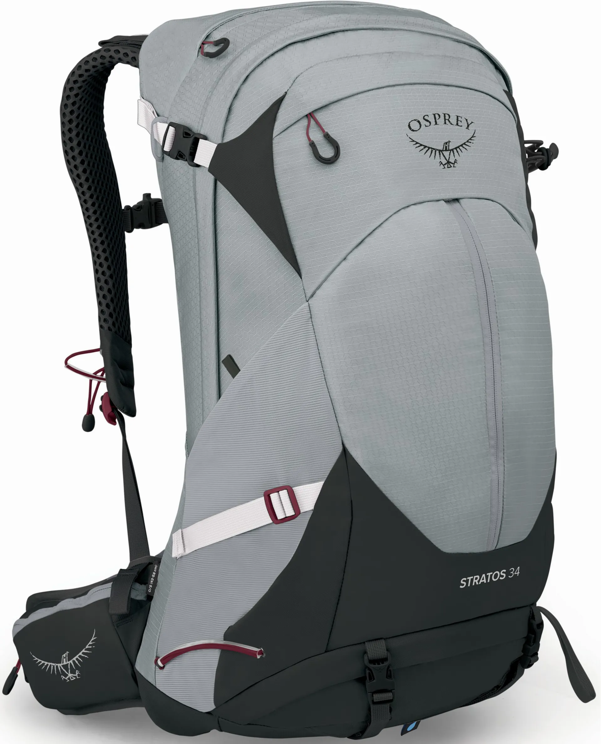 Stratus 34 Osprey Mens Stratos 34 Rucksack - Smoke Grey