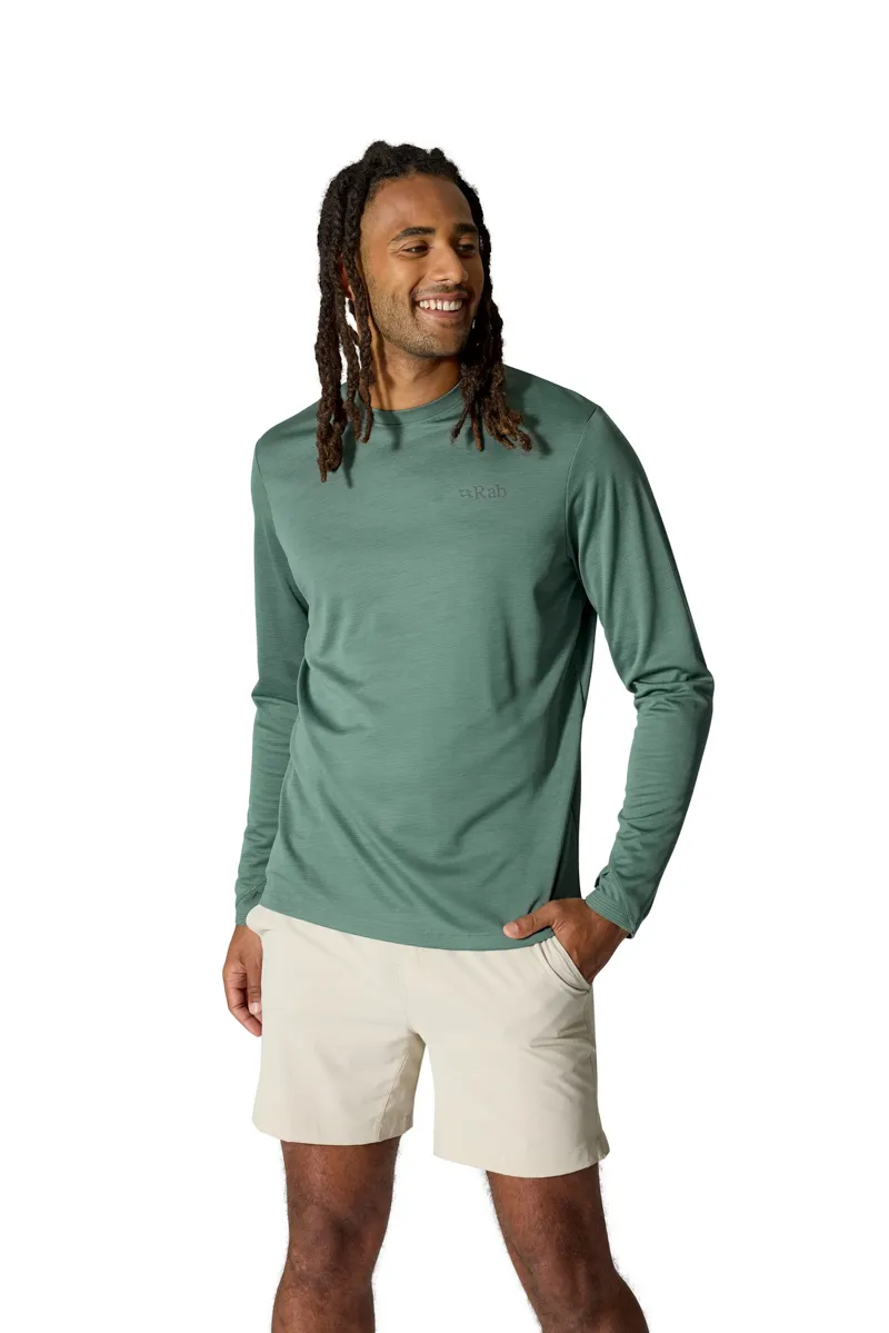 Rab Mens Staden Crew - Sage-2